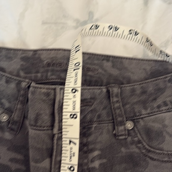 Cheetah print Gray Denim Pant - Picture 4 of 6